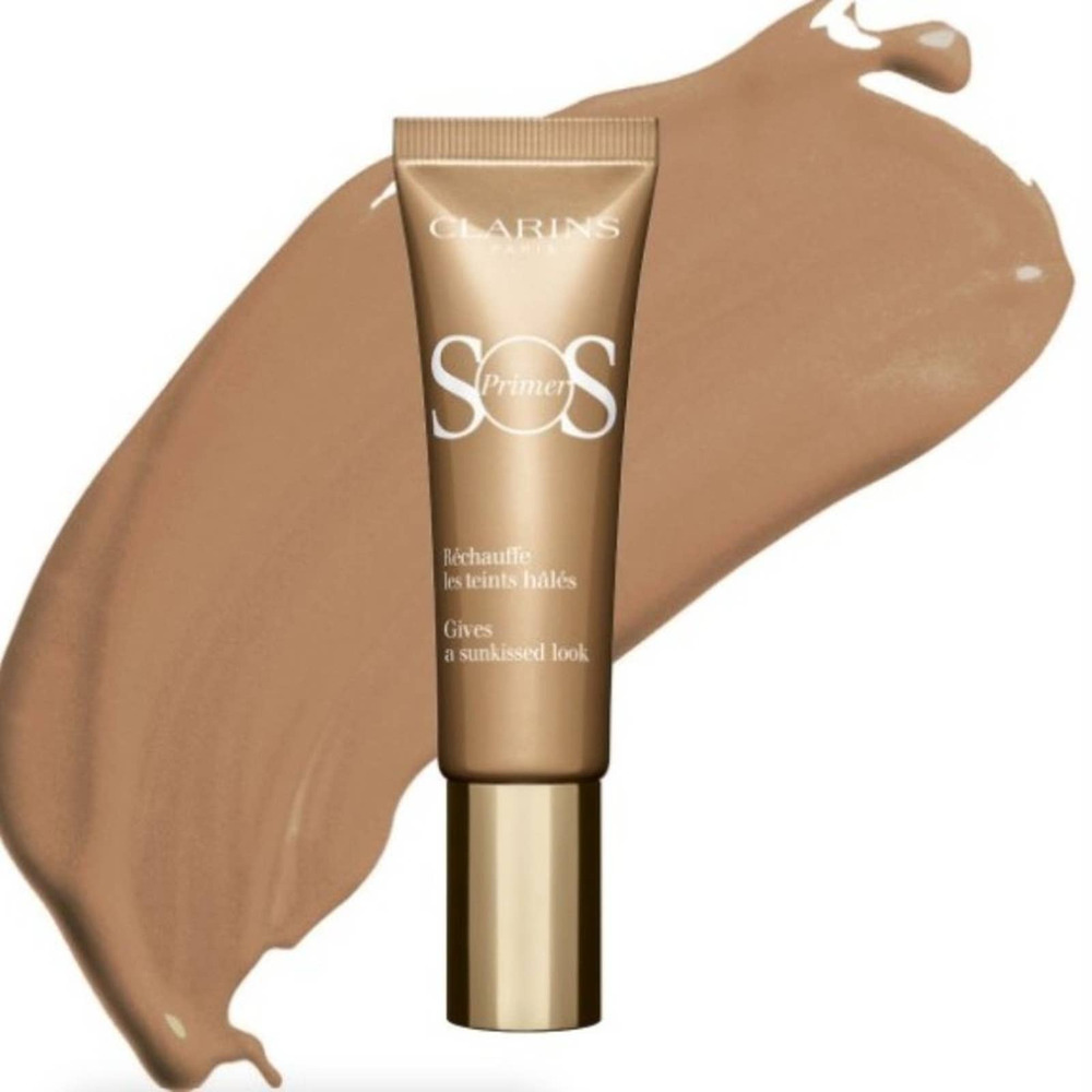 Clarins SOS Moisturizing Tinted Bronzing Primer - 06 Bronze - NIB